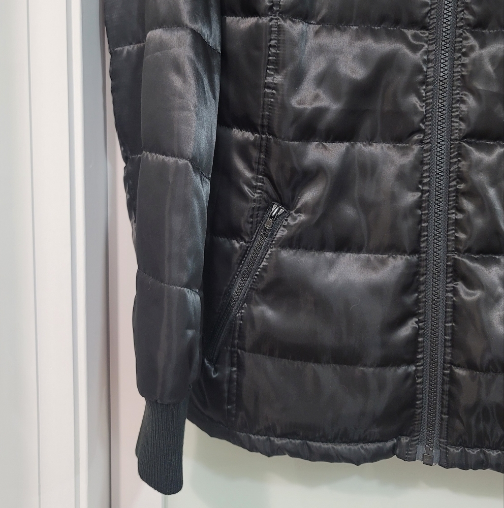 Danier Light Black Puffer Jacket - image 2